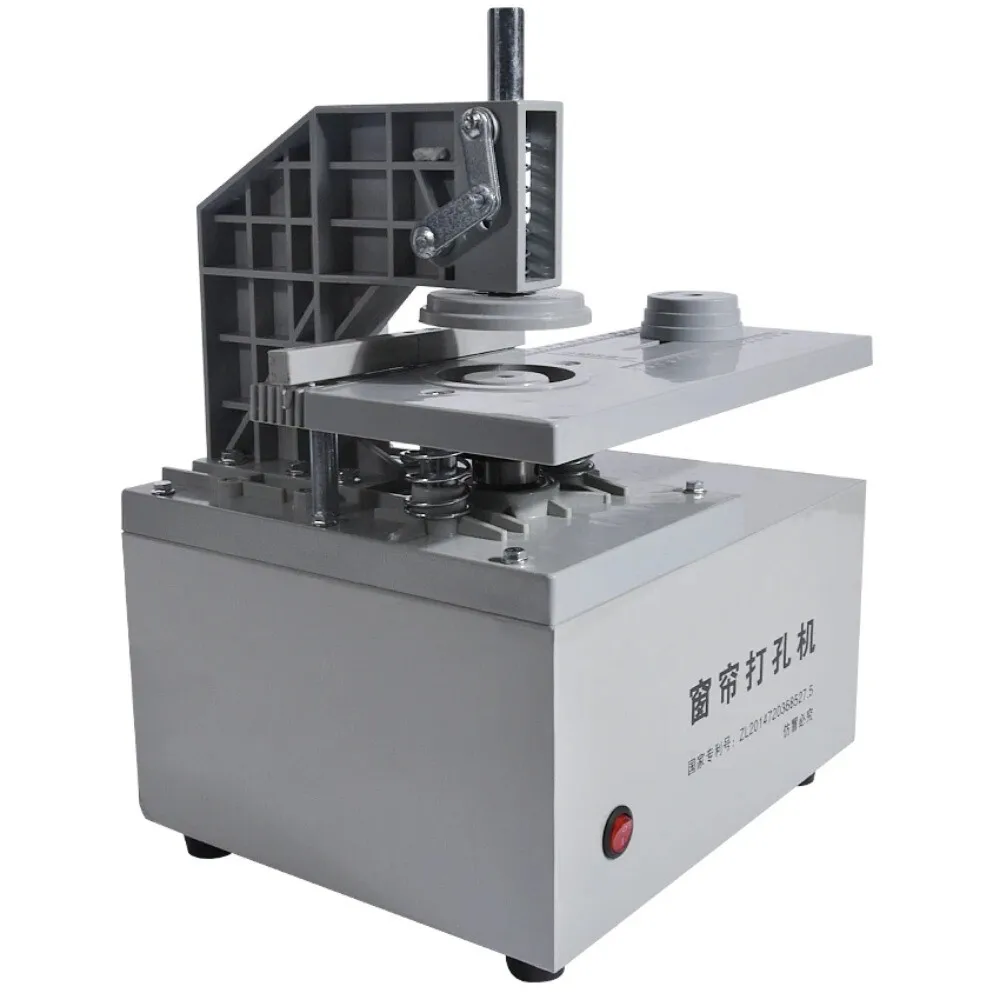 Macchina per occhielli per tende elettriche, punzonatrice per tende elettriche