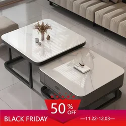 Coffee Table Modern Living Room Center Low Tea Computer Desk Desks Simple Tables Vanitty Tocador Side Hall White Serving Sofa