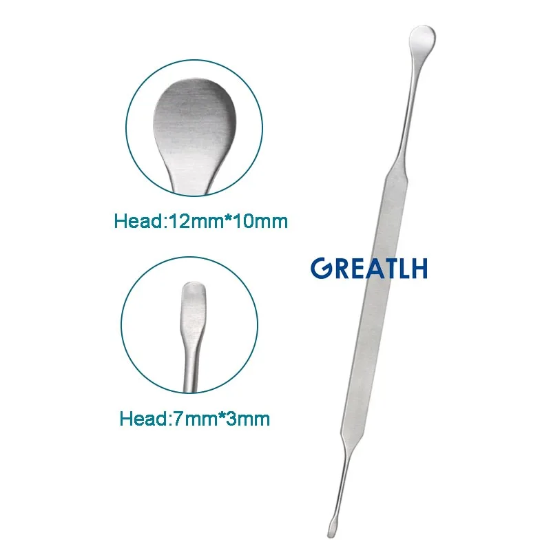 Stainless Steel Piece Spatula Ophthalmic Surgical Instrument