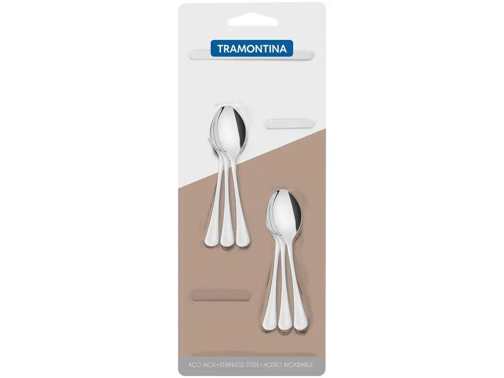 Tramontina Havana 66945081 6 Pieces Inox Spoon Set