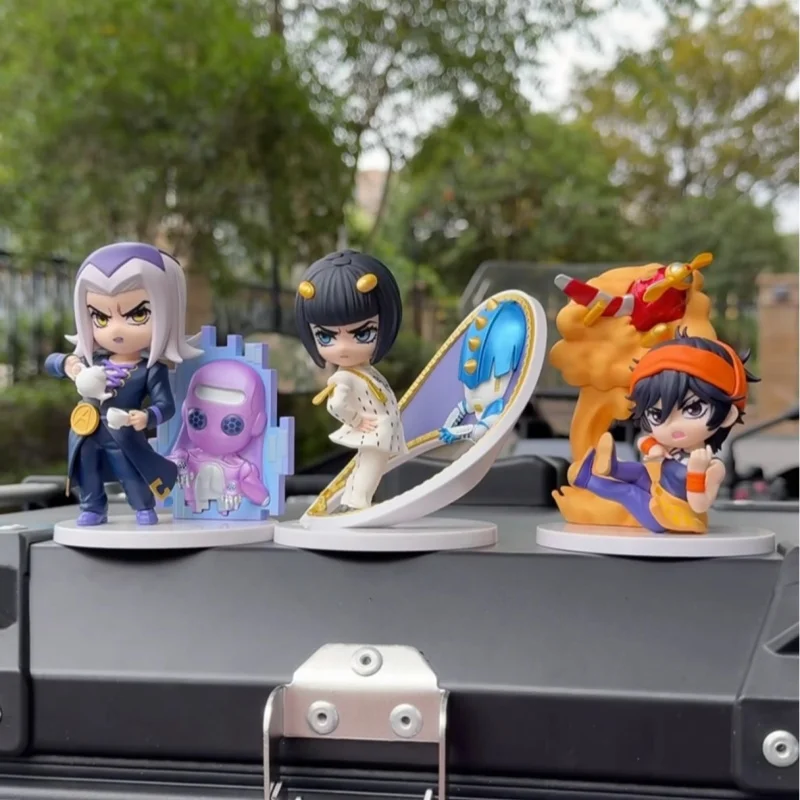 جديد Popmart صندوق أعمى جوجو مغامرة غريبة سلسلة الرياح الذهبية شخصية رائعة العصرية لعبة نموذج المرآب عدة أنيمي الطرفية هدية