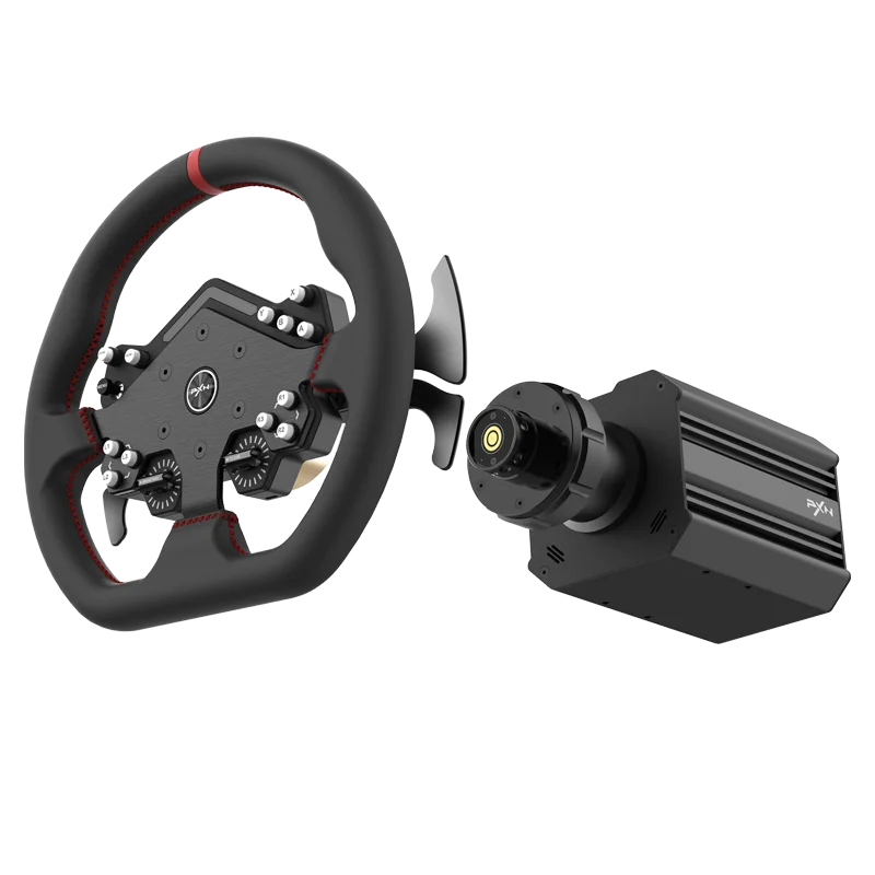 PXN V12 lite video game steeing wheel gaming direct drive, 11inches dial simulator racing wheel for ps5, for xbox series, pc