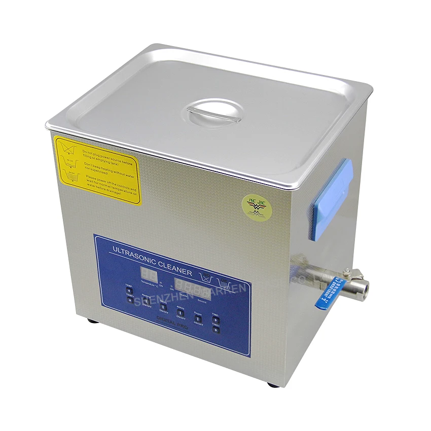 1PC New Ultrasonic cleaner Dual-band dual power PS-40AD ultrasonic cleaning machine 240W,10L, 28 / 40KHz