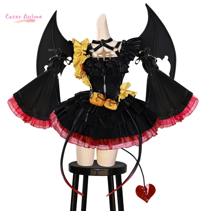 ‌ Kleiner Teufel ‌   Das ist wie es ist ‌   Cosplay Kostüm Uniform Halloween Karneval Party Weihnachten Spielen Rolle Kleidung Kleidung für Frauen