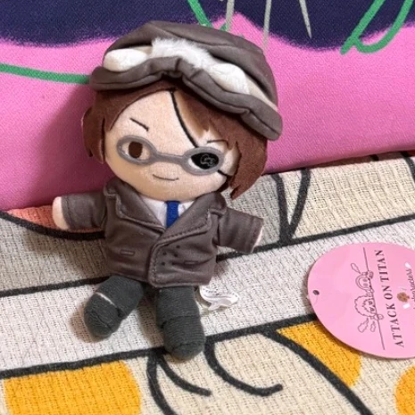 attacco-dei-titani-levi-ackerman-eren-jaeger-cosplay-anime-versione-q-peluche-in-cotone-portachiavi-ciondolo-ufficiale-cartoon