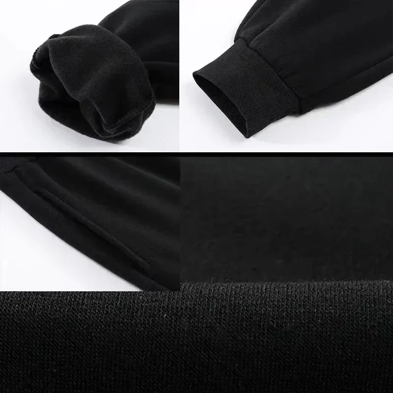 Jogginghosen für Damen, Fleece-Hosen mit grafischem Aufdruck, Designer-Luxus-Hosen im Street-Style, Jugendliche, heiß begehrte Damenhosen – Detail 15