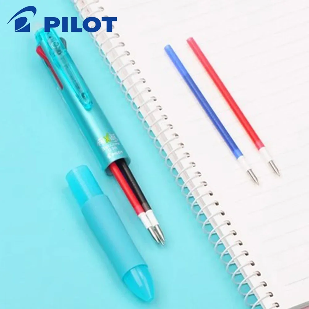 Bolígrafo borrable PILOT Frixion, bolígrafo de Gel multifuncional LKFBS-60EF, bolígrafo 3 en 1 de fácil borrado, papelería de 0,38/0,5mm,