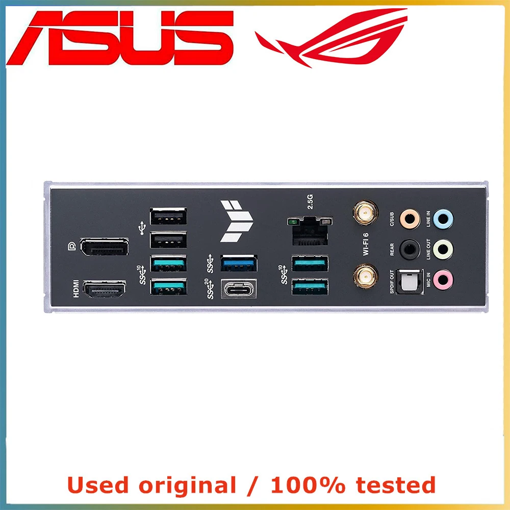 For ASUS TUF GAMING B760M-PLUS WIFI D4 Motherboard Intel B760 LGA 1700 Support 12th 13th Gen Core DDR4 Mainboard