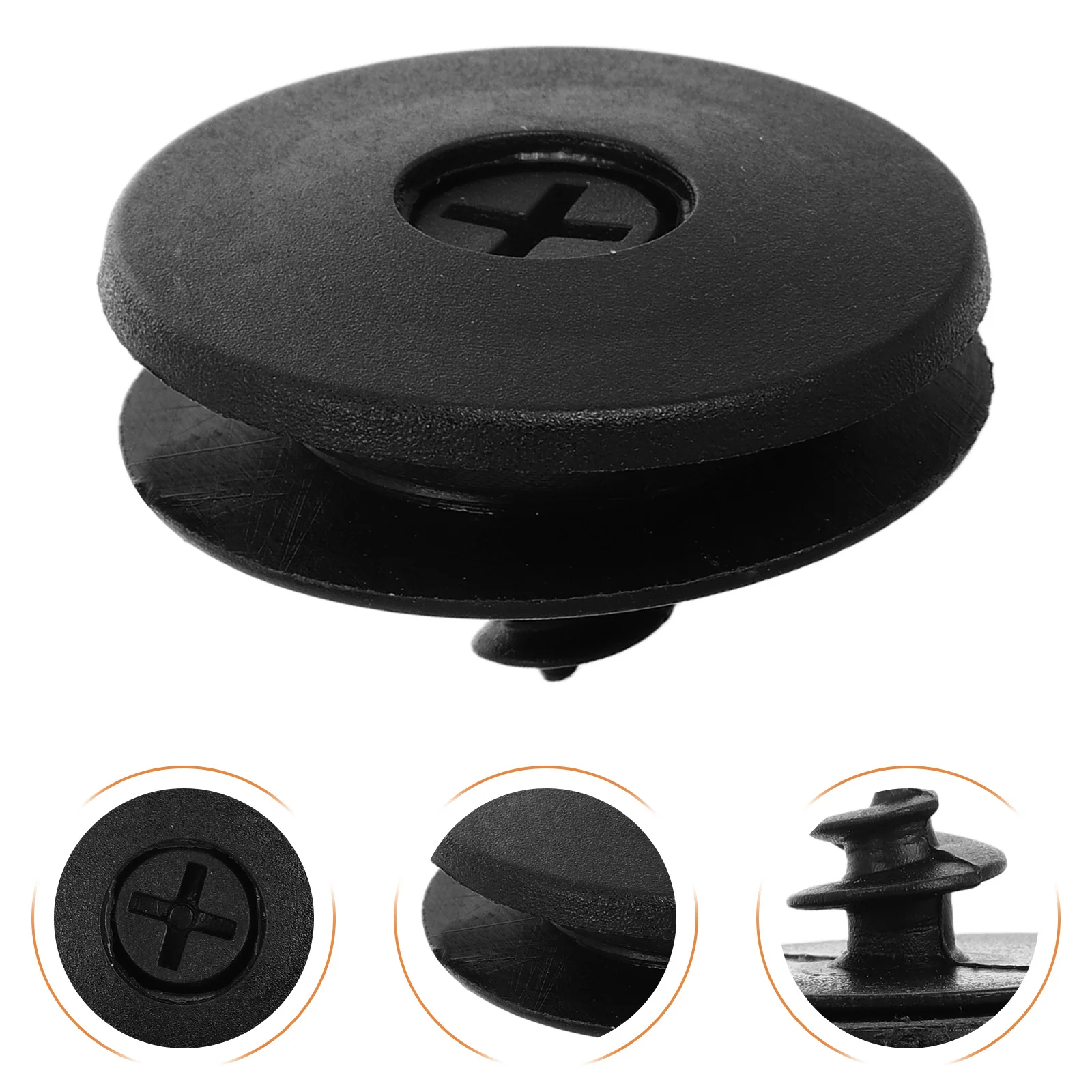 

10Pcs Floor Mat Plastic Carpet Fixing Grips Clamp Anti Slip for Auto Truck Mat Holder Black Carpet Fixing Grips