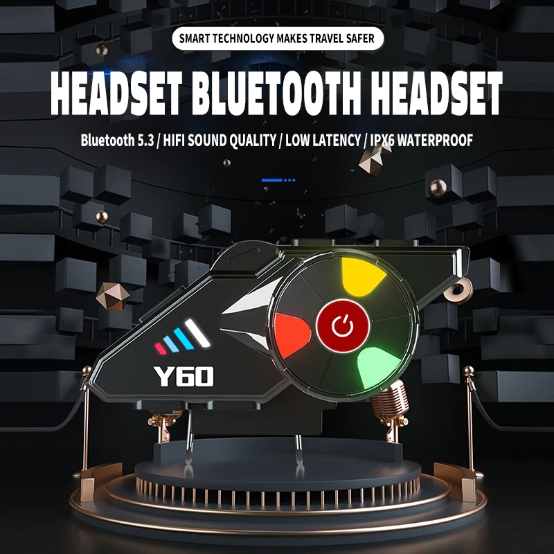 

Y60 шлем Bluetooth наушники FM велосипедные водонепроницаемые и шумоподавляющие уши шлема