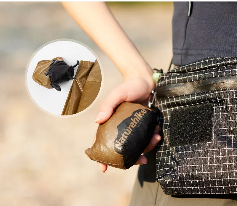 Naturehike Aufbewahrungstaschen Tragbare Öko-Taschen für den Bergsport Wasserabweisende Outdoor-Einkaufstasche – Detail 8