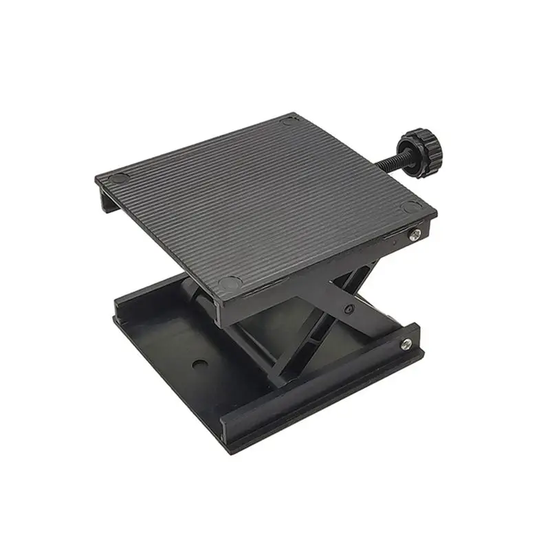 A69E2X Portable Woodworking Lift Table Machinery Router Lifter Adjustable Engraving Laboratory Lift Platform Workbench