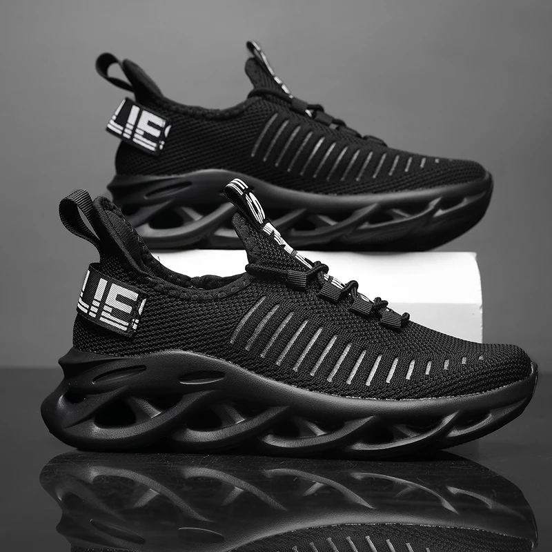 

Men's Sneakers Running Shoes Breathable Trainer Race Mesh Off-road Shoes Cushioning Jogging Outdoor Luxury shoes Couple Non-Slip