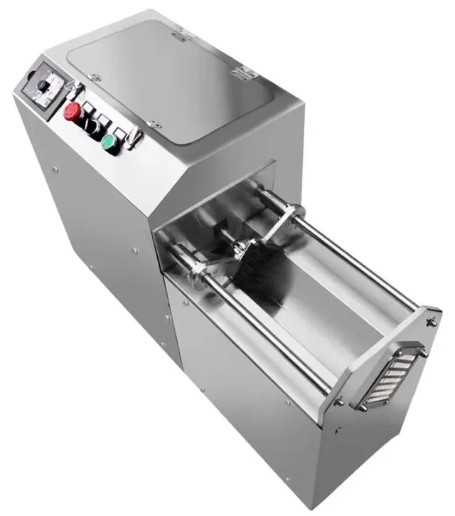 Mesin Pemotong Keripik Kentang Listrik Stainless Steel, Mesin Pemotong Wortel dan Terong Listrik