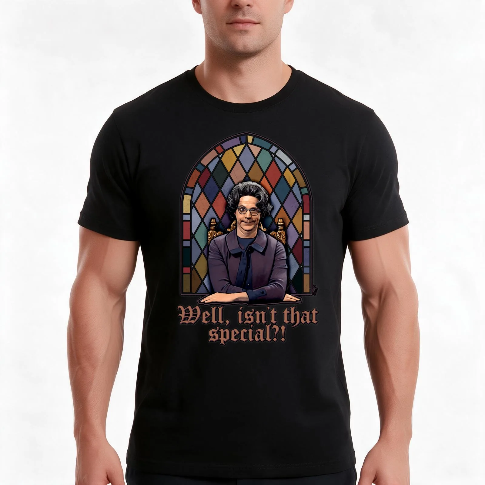 The Church Lady: Well isn't that special?! T-Shirt Summer Casual Cotton Tee Oversized Streetwear Tops Vintage Graphic Print