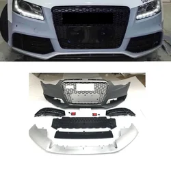 For Audi A5 2008-2016 Upgrade RS5 Sports version Front Bumper Grill