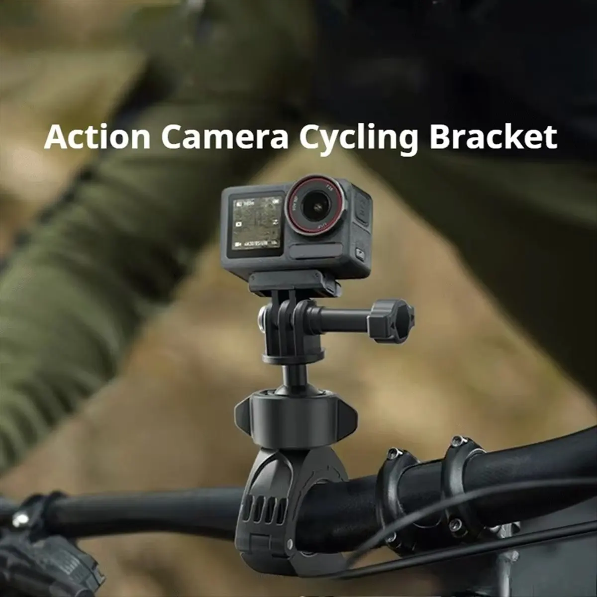 A86G NEW Motorcycle Handlebar Mount Aluminum Holder Bike Bracket for X5 for Action 5pro Camera Accessories