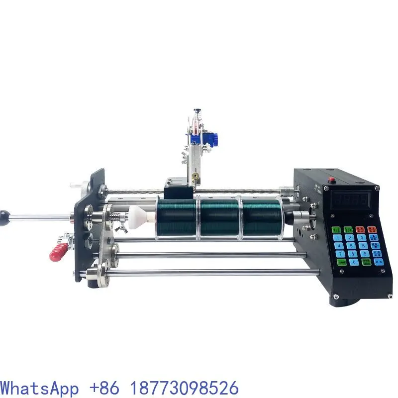 Ultra-high Speed Wire Stringing Machine Enameled Fishing Coil Cotton Parallel Reel Automatic Small Precision