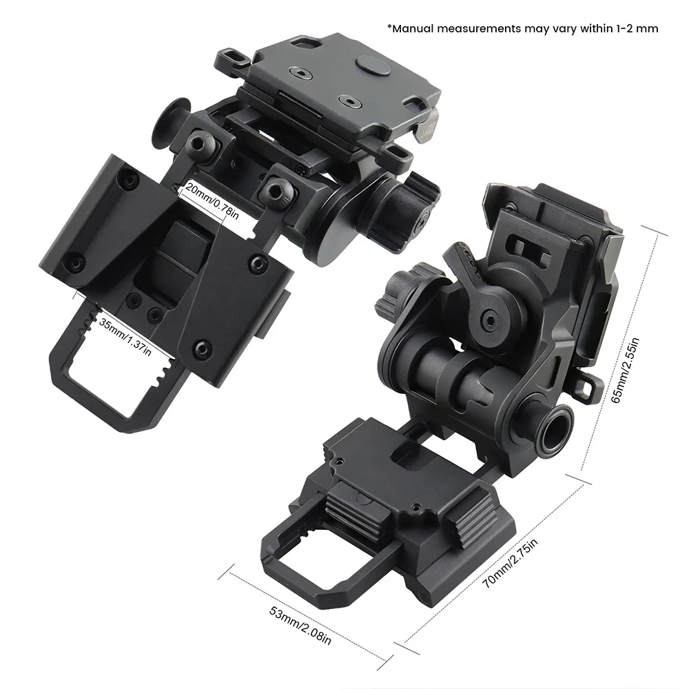 

L4 G24 Helmet Mount PVS-14 Night Vision Bridge L4G24 NVG Adapter dump truck mounts