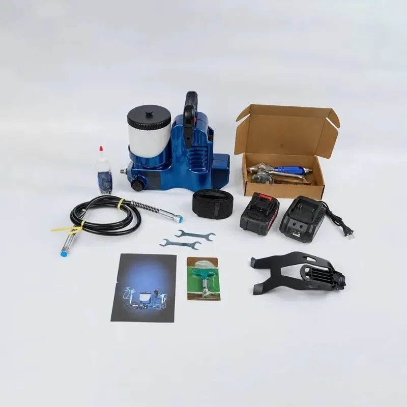 Cordless Handheld Paint Sprayer, 2000 PSI, 1.5 L/min Battery‑Powered Sprayer for Latex, Water‑Based & Wood Paint, Home DIY