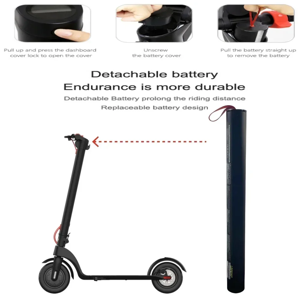 

36V For X7 5200mAh Foldable Electric Scooter Battery Kick Scooters Battery