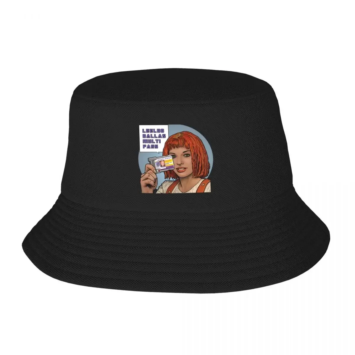 Fifth  Leeloo Multipasss Bucket Hat Dropshipping Wild Ball Hat Anime Rugby Caps Women Men's