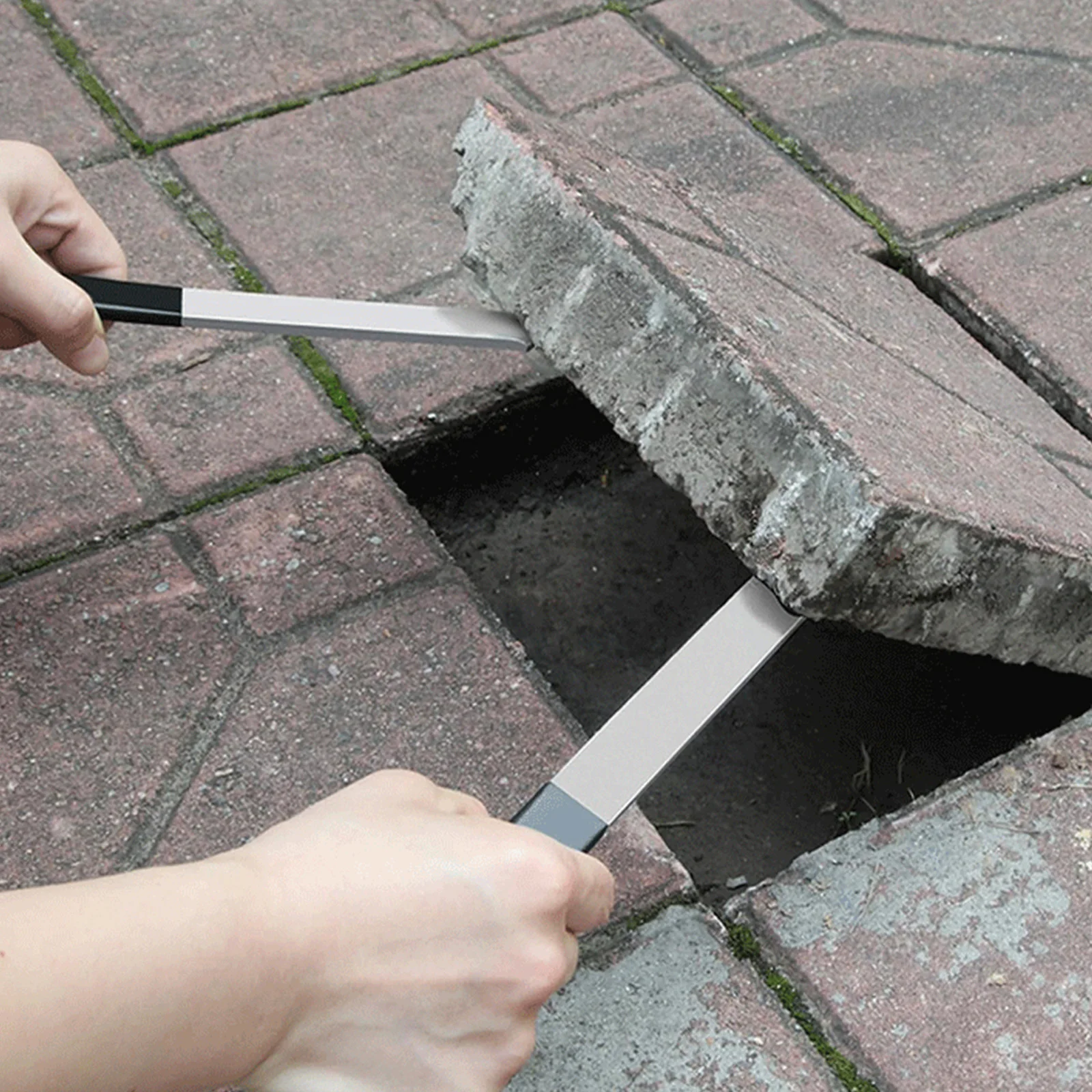 

Outdoor Paving Tool Paver Extraction Tool Paver Replacement 8.9 Inch Interlocking Paver System Micro-tooth Seam Scraper