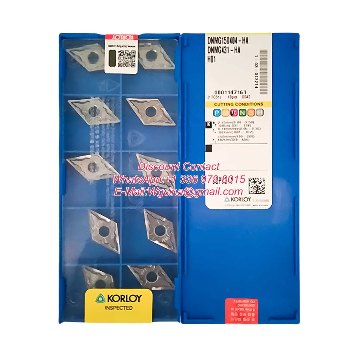 

100% Original DNMG15 DNMG1506 04 08 -GS HA HM HS VF VP2 GR PC9030 H01 LM9810 PC8110 NC3020 NC3030 NC3120 NC6210 Turning Insert