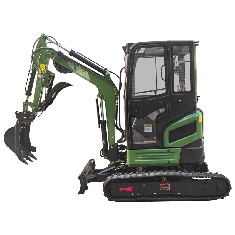 

Hot selling Compact Mini Digger Excavator Full Attachments Micro Excavator CE EPA Certified Powerful Agricultural Small Digger