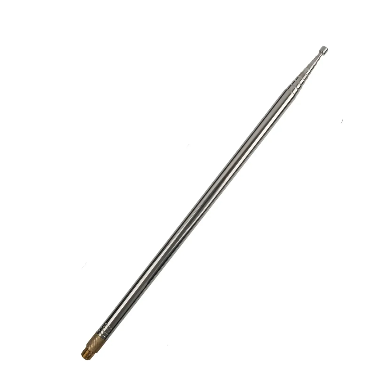 Collapsible 8Band HF Portable Rhortwave GP Antenna PAC12 7MHz 50MHz 100W for Ham Radio stainless steel telescopic antenna