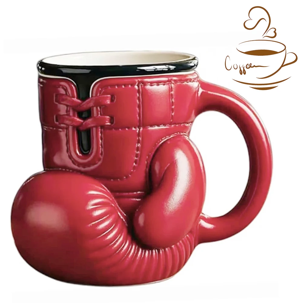 Boxing Glove Mug Boxing Coffee Mug Boxing Themed Tea Cup Gifts for Boxing Lovers