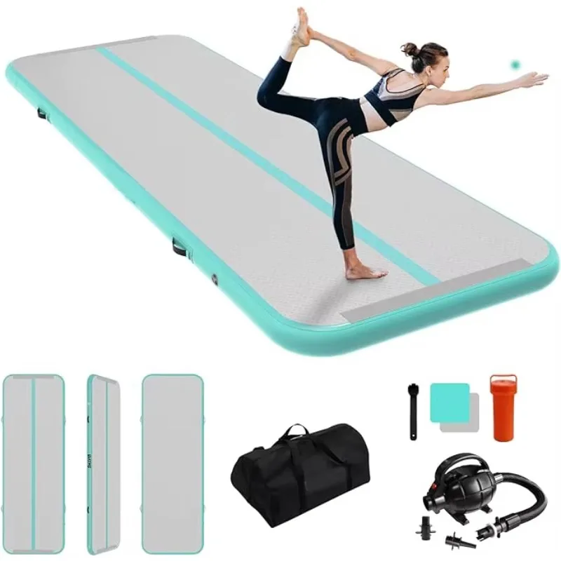 Design Floating Air Track Inflatable Gymnastics Mat PVC Air Floor with Electric Pump for Exercise 3x1x0.1m