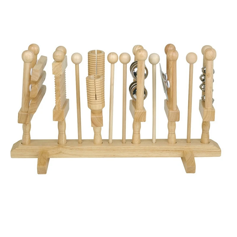 

Набор ударных инструментов из 6 предметов для раннего обучения на открытом воздухе, учебные пособия для простого использования