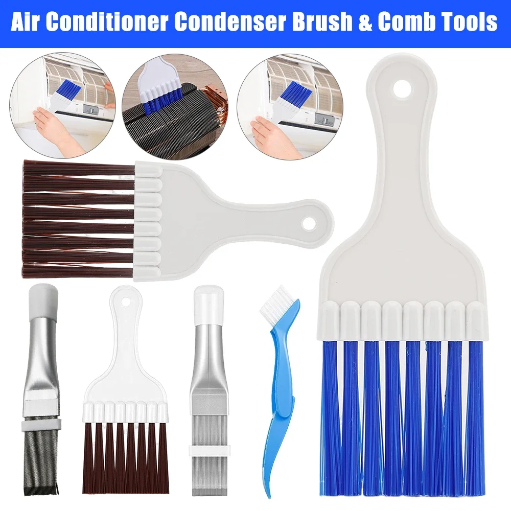 Universal Radiator Fin Repair Comb Air Conditioner Car Cooling Condenser Comb AC Cleanning Brush Evaporator Cooler Repair Tools