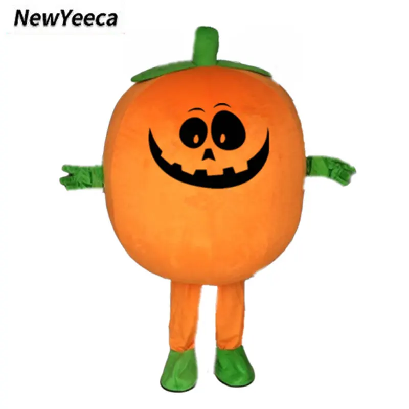 New Halloween Pumpkin Mascot Doll Costume Funny Hot Play Walking Cartoon Pumpkin Man Anime Mascot Props Performance Suit