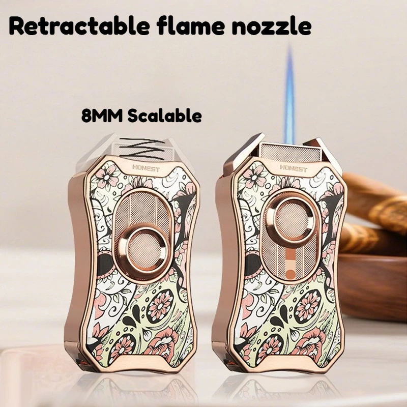 

Stylish Inflatable Windproof Lighter, Perfect for Business Use and Cigars, a Popular Trending Windproof Lighter