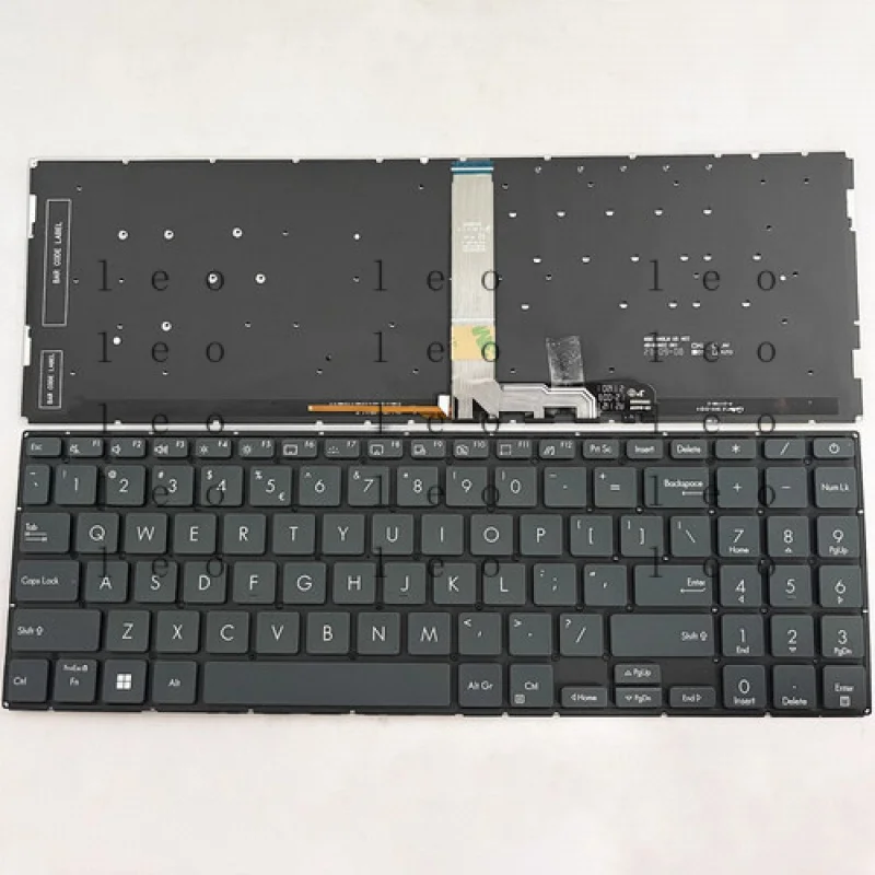 

QW 1PC NEW for ASUS Zenbook Pro 15 UX535 UX535L UX535Q UM535 US KEYBOARD BACKLIT