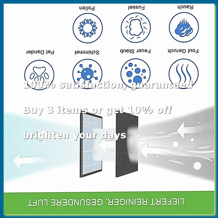 Active Carbon Replacement Filter for Air Purifiers AC2889/10, AC288710, AC2882/10,AC3829/10, FY2422 FY2420