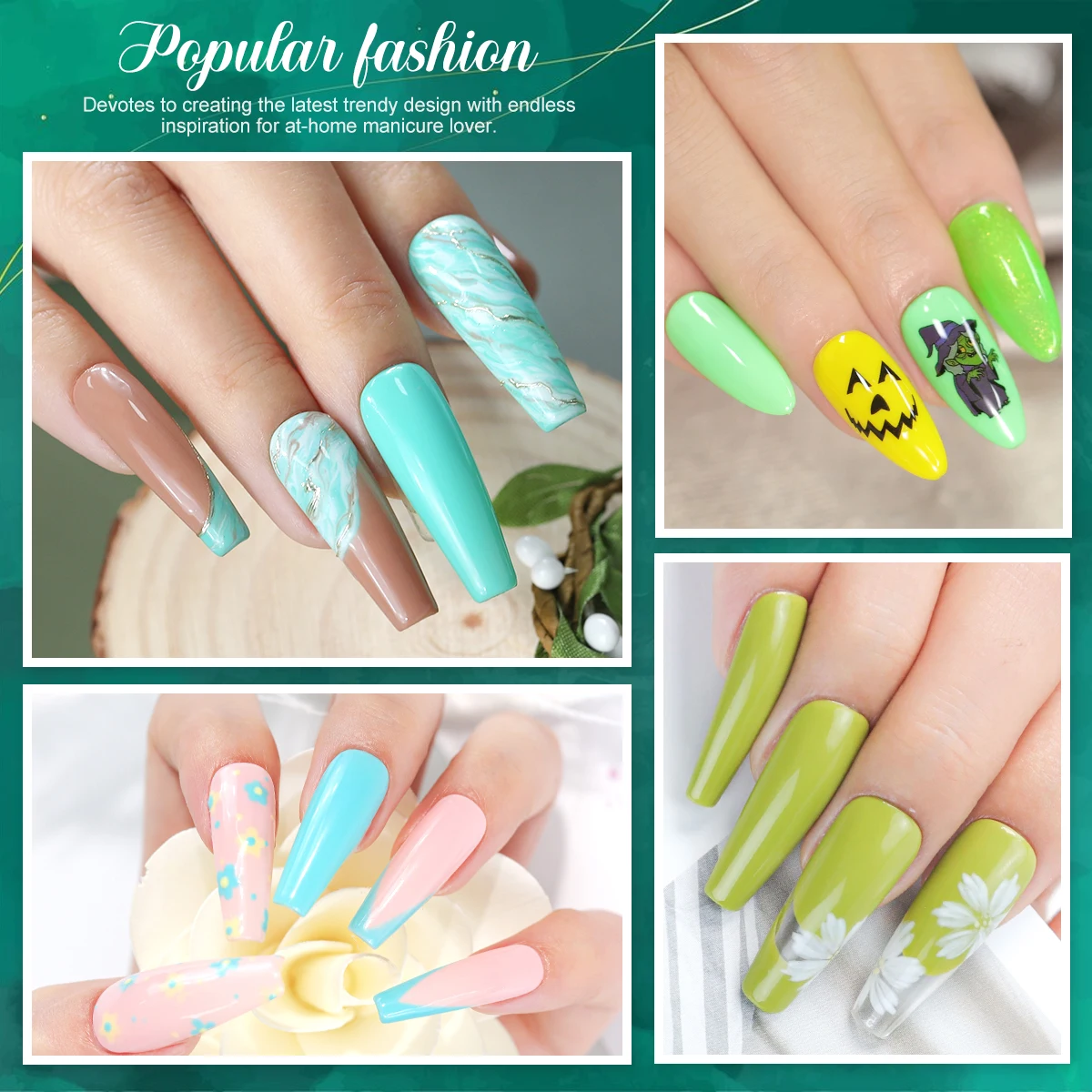 Zestaw lakierów do paznokci LIMEGIRL, zestaw lakierów do manicure o wysokim połysku, półtrwałe emale do paznokci, kolorowy żel do paznokci do salonu paznokci