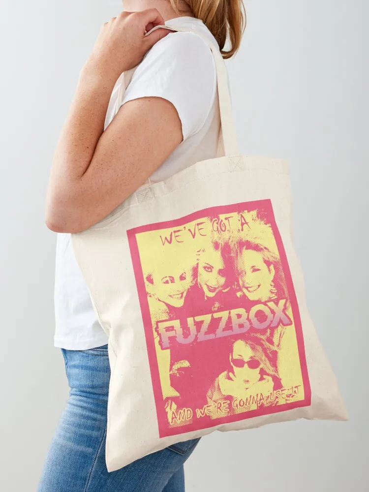 

Fuzzbox Tote Bag shopper bag woman Eco bag university shopper canvas tote