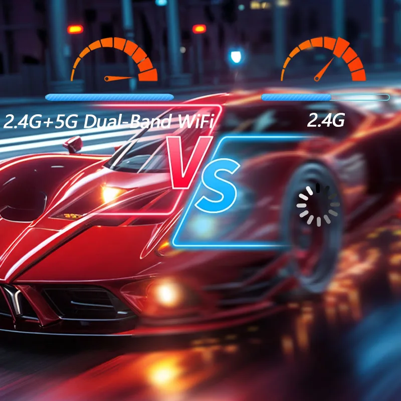 Native 1080P draagbare projector Ondersteunt 4K high-definition afspelen Automatische scherpstelling/correctie