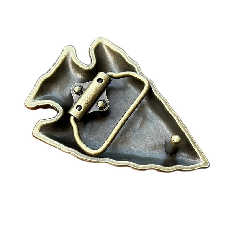 Bullhead arrow belt buckle Western style