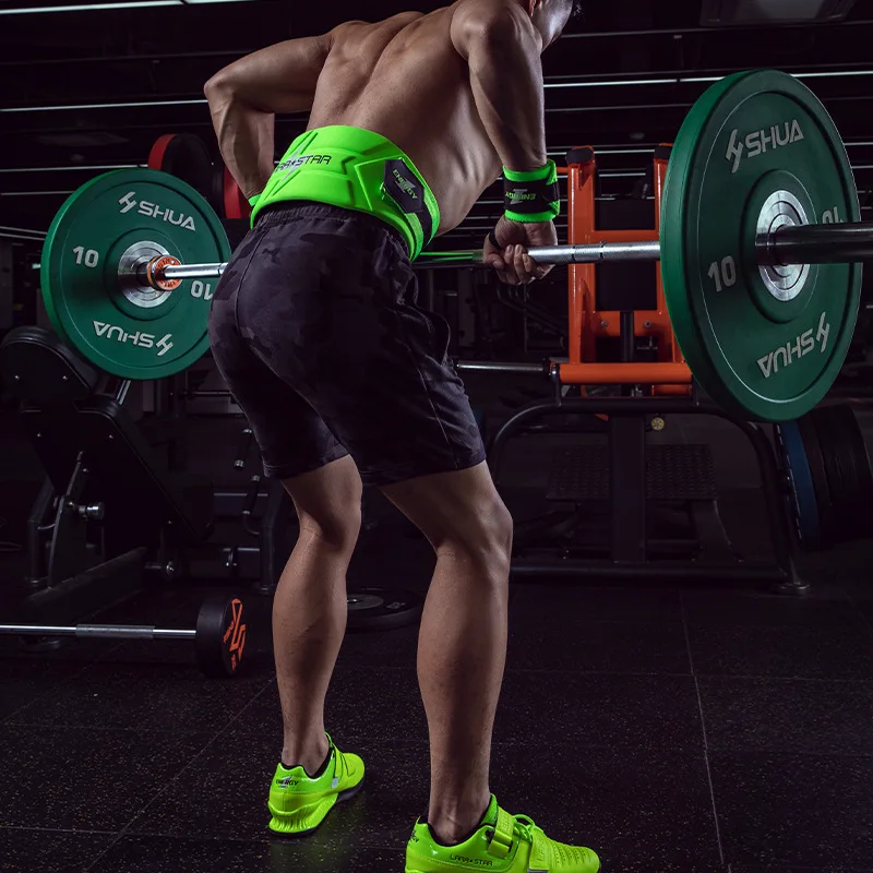 Fitness pas biodrowy do ćwiczeń podnoszenie ciężarów przysadzisty martwy ciąg ławka do wyciskania trening talii regulowane podparcie sportowa odzież