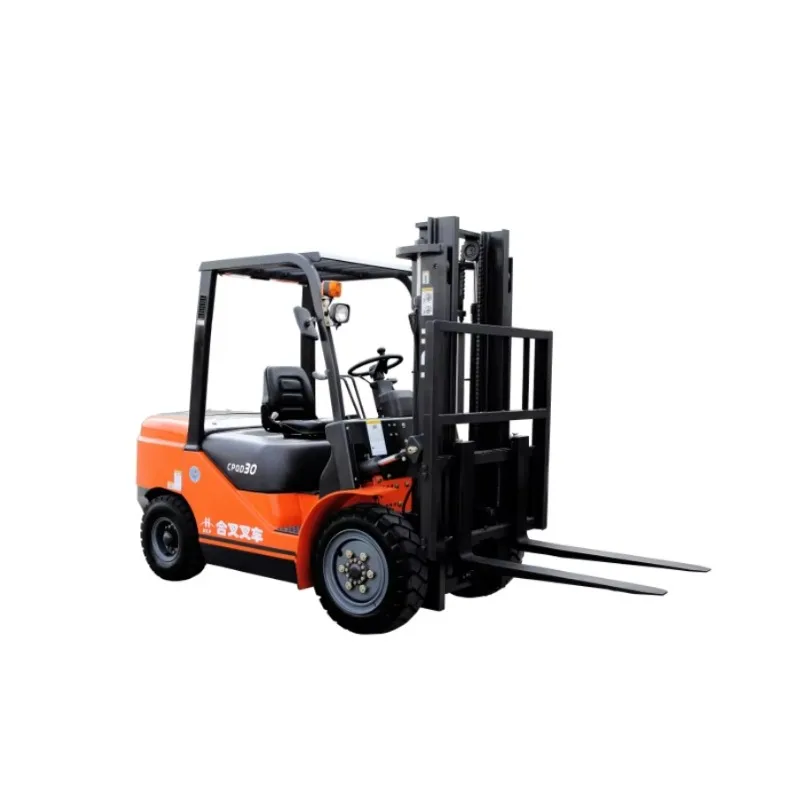 1 ton 2 ton 3 ton hydraulic automatic lifting stacker four-wheel loading and unloading electric forklift