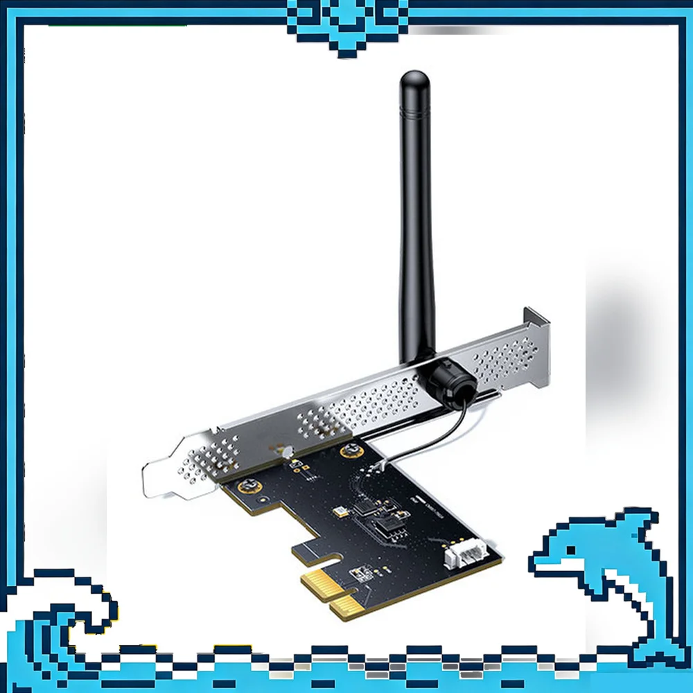 UGREEN 75614 CM957 WiFi 6 PCIe AX300 Wireless Network Card 2.4GHz Adapter for Windows 7 10 11 Linux Desktop PC