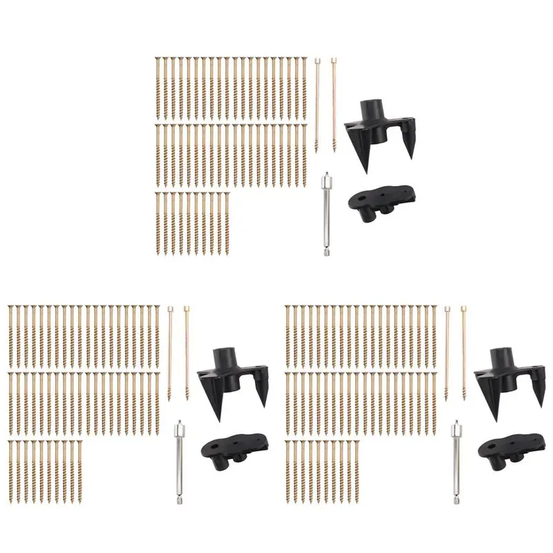 

【ЭЛЕКТРОННЫЕ АКСЕССУАРЫ】Набор для ремонта пола 3X, комплект для устранения скрипов, устраняет скрипы пола, подходит для большинства ковровых покрытий и полов из твердых пород дерева.