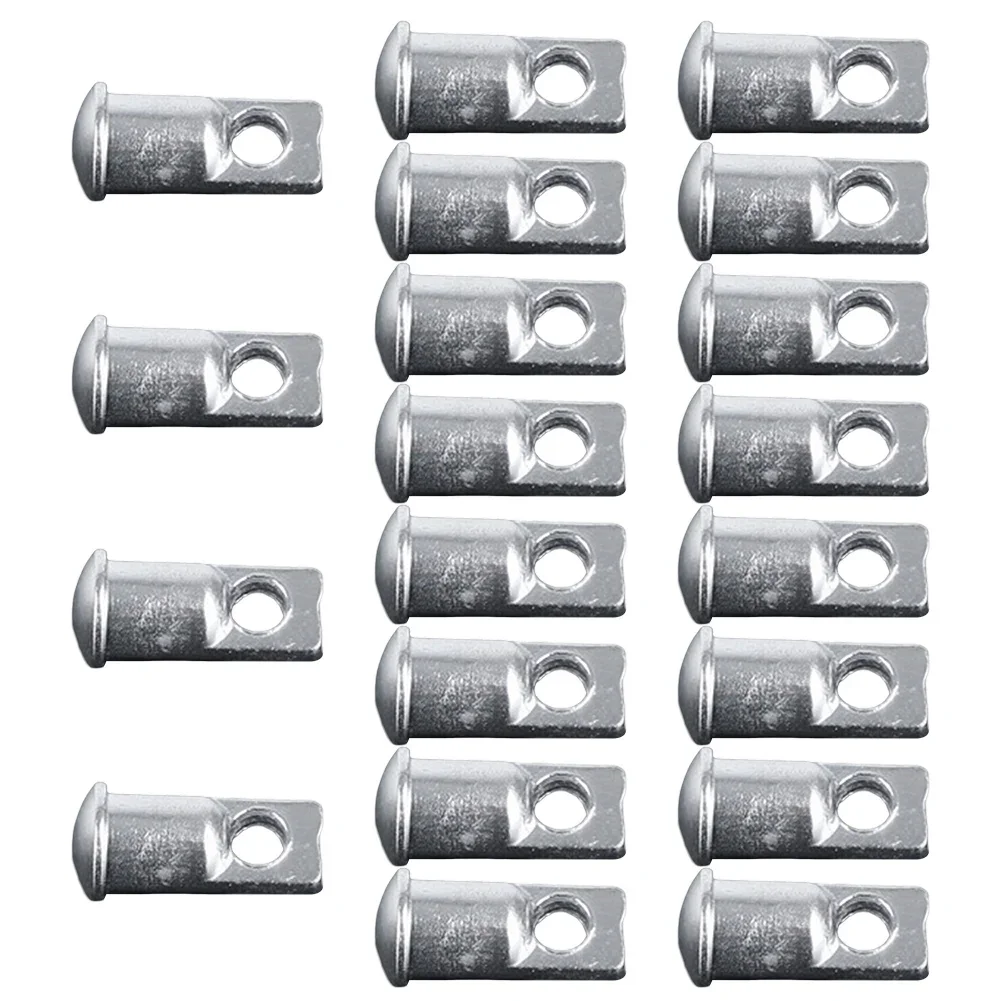 Replacement Tent Pole End Plug Set of 20 Aluminum Alloy Buckles for Camping Tent Poles Lightweight & Rust Free