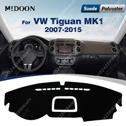 Car Dashboard Cover For Volkswagen VW Tiguan MK1 2007 2008 2009 2010 2011 2012 2013 2014 2015 Dash Mat Carpets Car Accessories