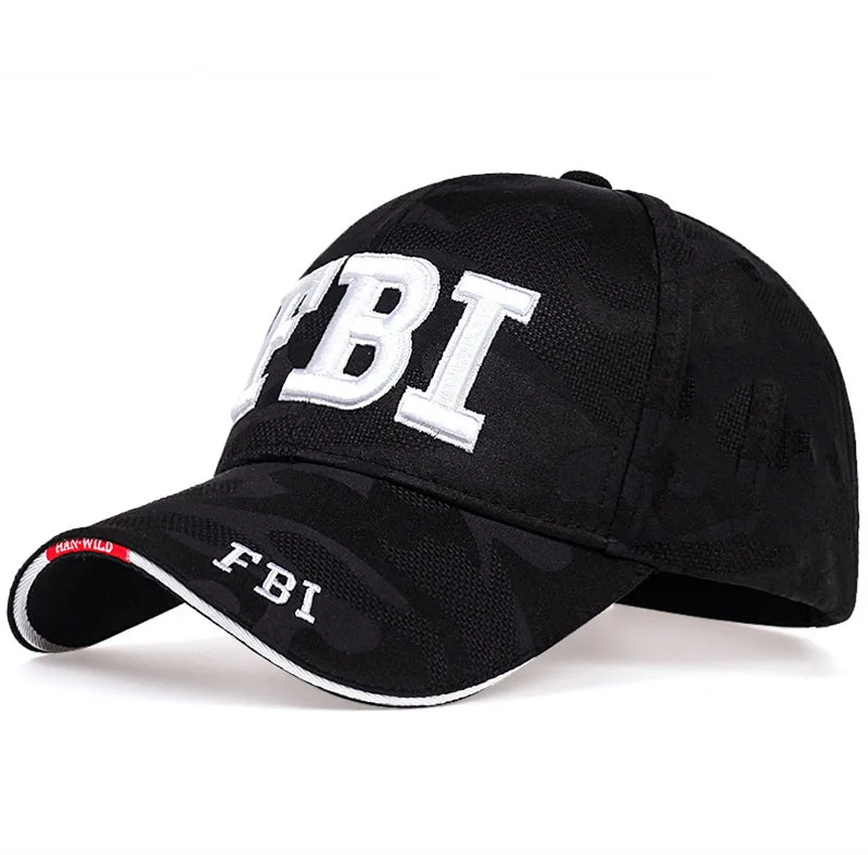 Kanye FBI Fashion Letters Embroidery Baseball Caps for Men\'s Women Female Male Sport Visors Snapback Caps Sun Hat Male Gorras
