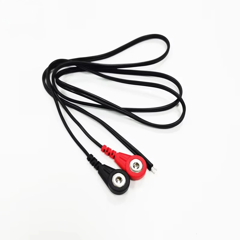 Compatibele Flat ECG EEG EMS TENS Electrode Lead Cable